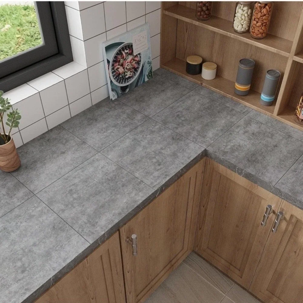 Varypaper Peel And Stick Vinyl Tile 30cmx30cm 10pieces‎